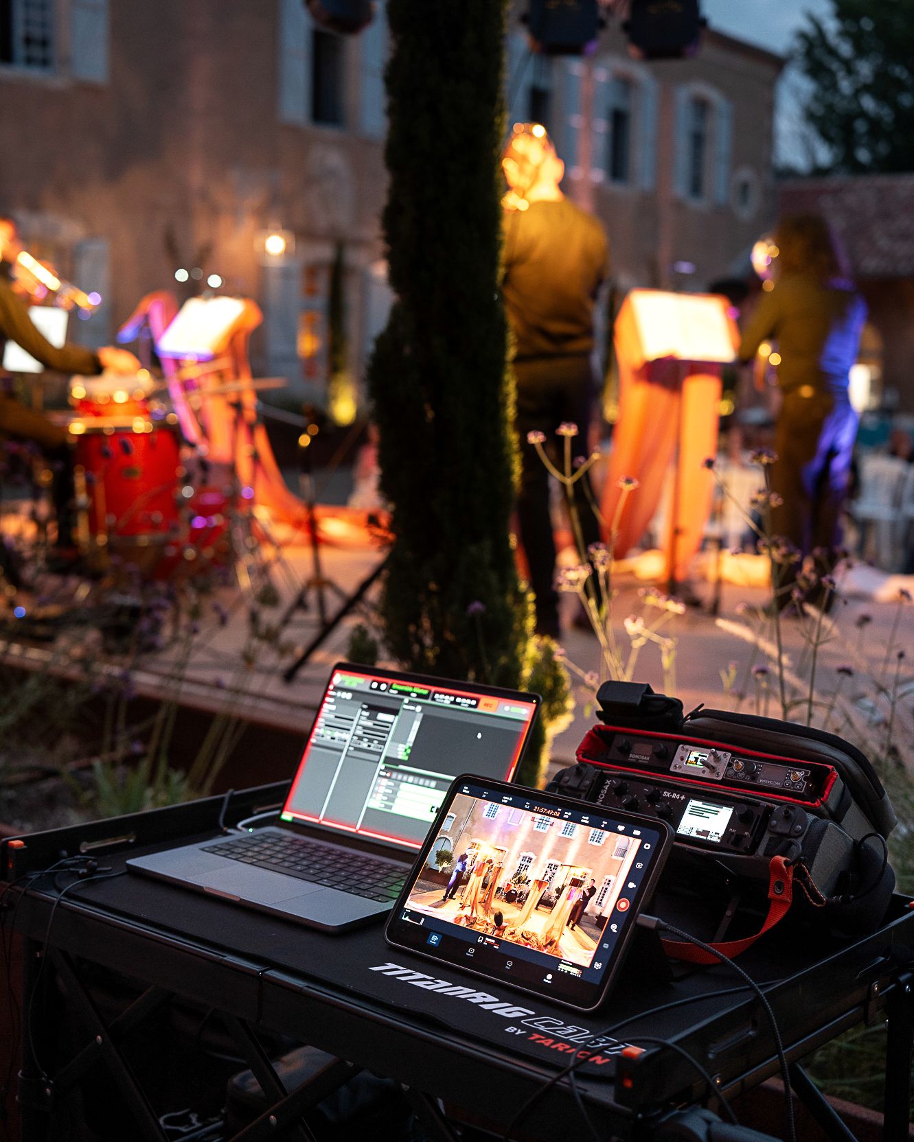 Musique — enregistrement lors d'un concert